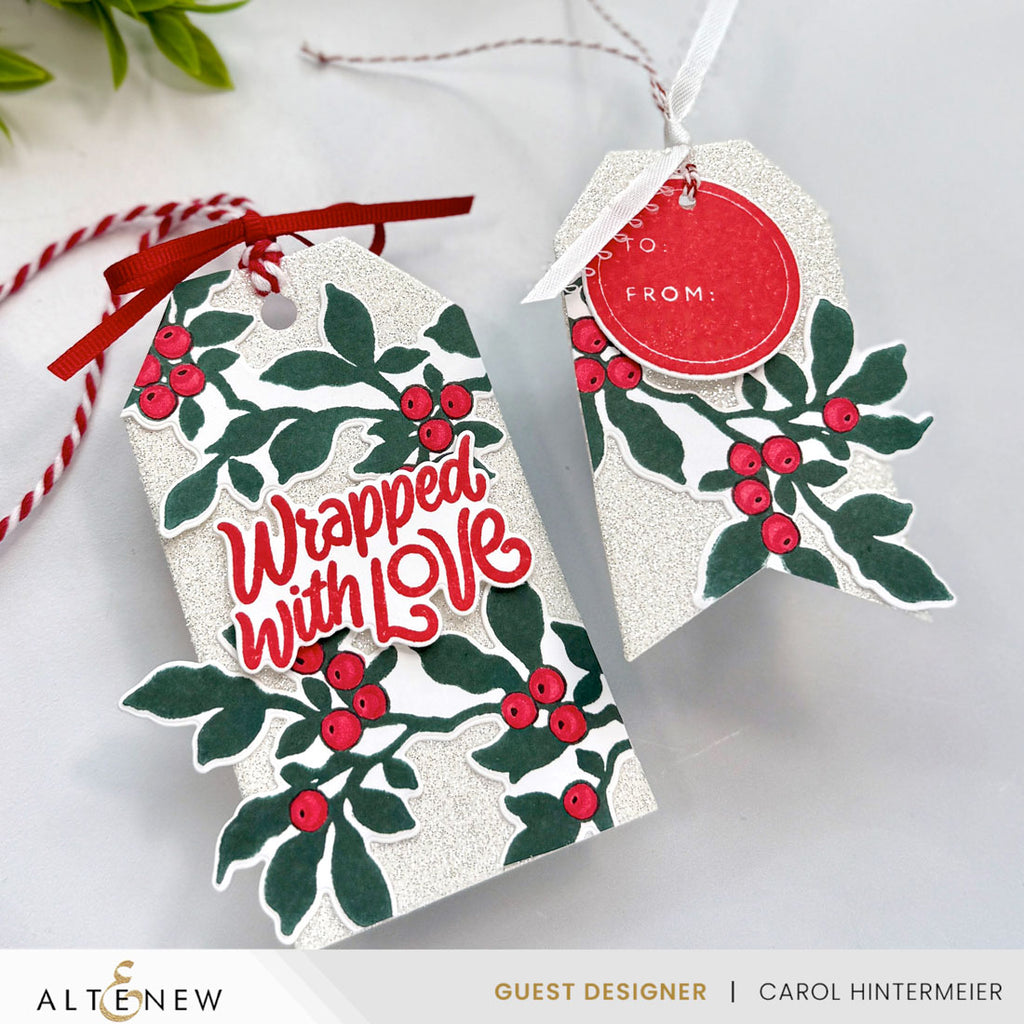 Altenew Wrapped With Love Clear Stamps alt10926 berries