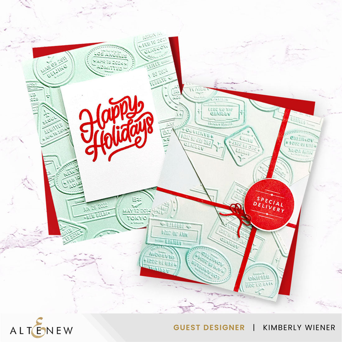 Altenew Wrapped With Love Dies alt10928 holidays