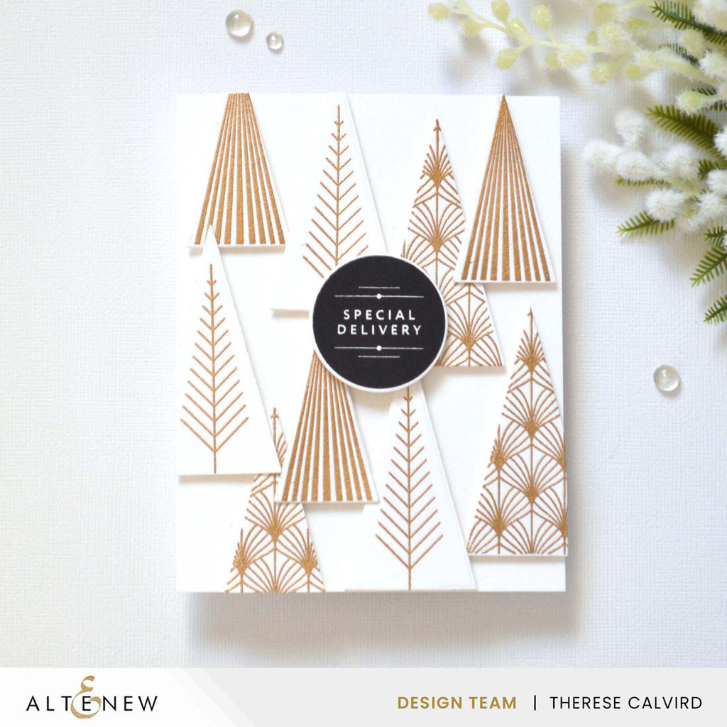 Altenew Wrapped With Love Dies alt10928 triangles