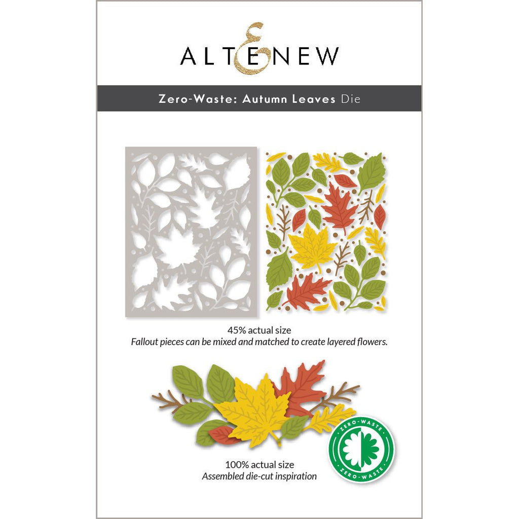 Altenew Zero-Waste Autumn Leaves Die alt10483