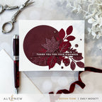 Altenew Zero-Waste Autumn Leaves Die alt10483 thank you