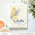 Altenew Zero-Waste Berries and Branches Die alt10701h hello