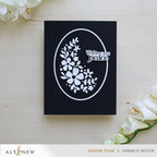 Altenew Zero-Waste Oval Serenity Dies alt10802 peace