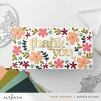 Altenew Zero-Waste Oval Serenity Dies alt10802 thank you
