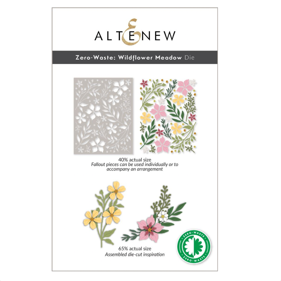 Altenew Zero-Waste Wildflower Meadow Die alt10731