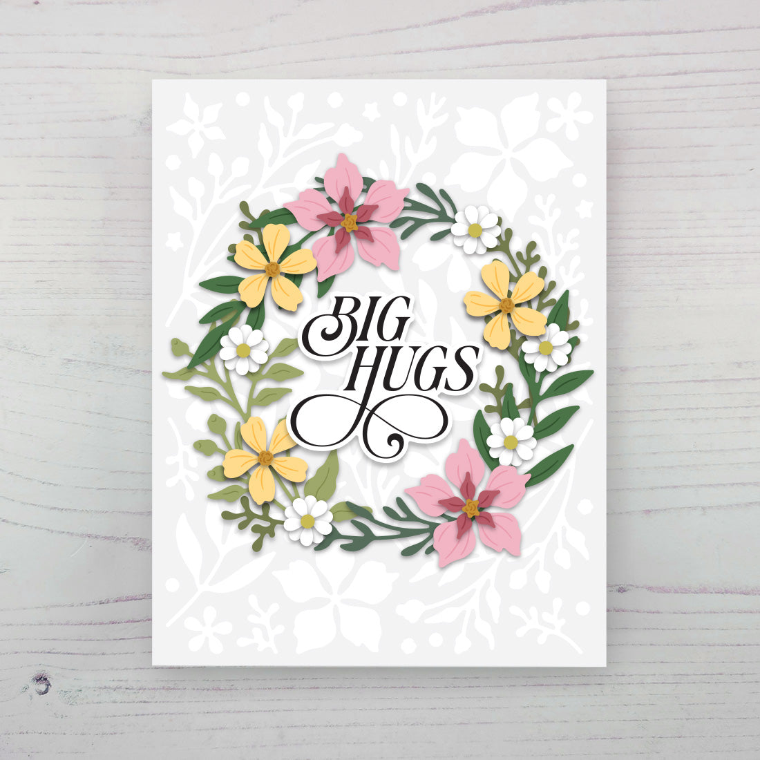 Altenew Zero-Waste Wildflower Meadow Die alt10731 big hugs