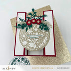 Altenew ZeroWaste Ornamental Winter Pattern Die alt10929 flowers