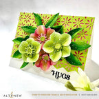 Altenw Craft A Flower Hellebore Layering Dies alt10383 bright green