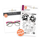Altnew Mini Delight Stylish Shades Stamp and Die Set alt11257bn