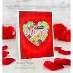 Simon Says Stamp Always and Forever Companions Wafer Dies 1246sdc To Be Loved Valentine's Day Card