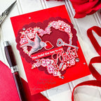 Simon Says Stamp Always and Forever Companions Wafer Dies 1246sdc To Be Loved Valentine's Day Card | color-code:ALT06