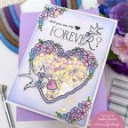 Simon Says Stamp Always and Forever Wafer Dies 1245sdc To Be Loved Valentine's Day Card | color-code:ALT03