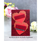 Simon Says Stamp Always and Forever Wafer Dies 1245sdc To Be Loved Valentine's Day Card
