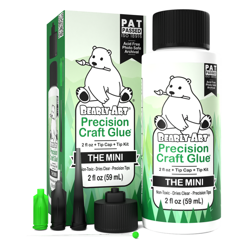 Bearly Art THE MINI Precision Craft Glue pcg02e
