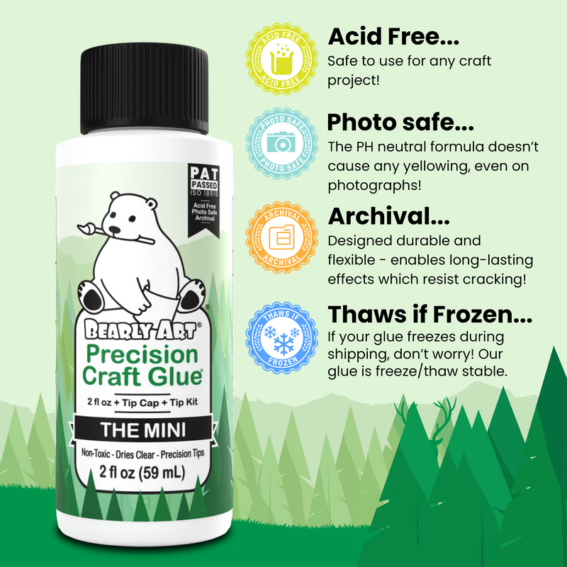 Bearly Art THE MINI Precision Craft Glue pcg02e information