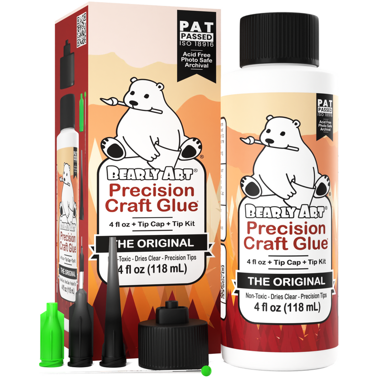 Bearly Art THE ORIGINAL Precision Craft Glue pcg40e