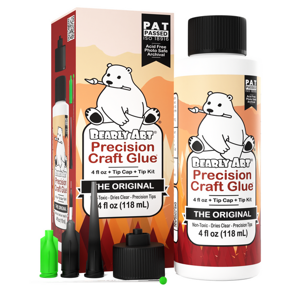 Art Glitter Glue VS Bearly Art Glue, HONEST REVIEW