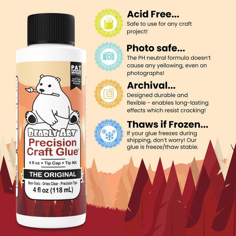 Bearly Art THE ORIGINAL Precision Craft Glue pcg40e information