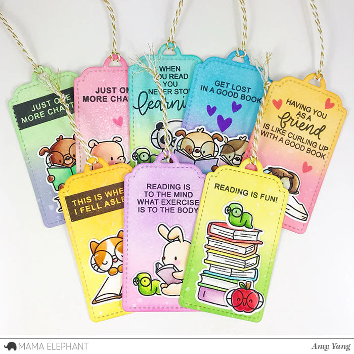 Mama Elephant Good Reads Clear Stamps