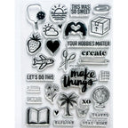Amy Tangerine Hobbies Stamps without backer