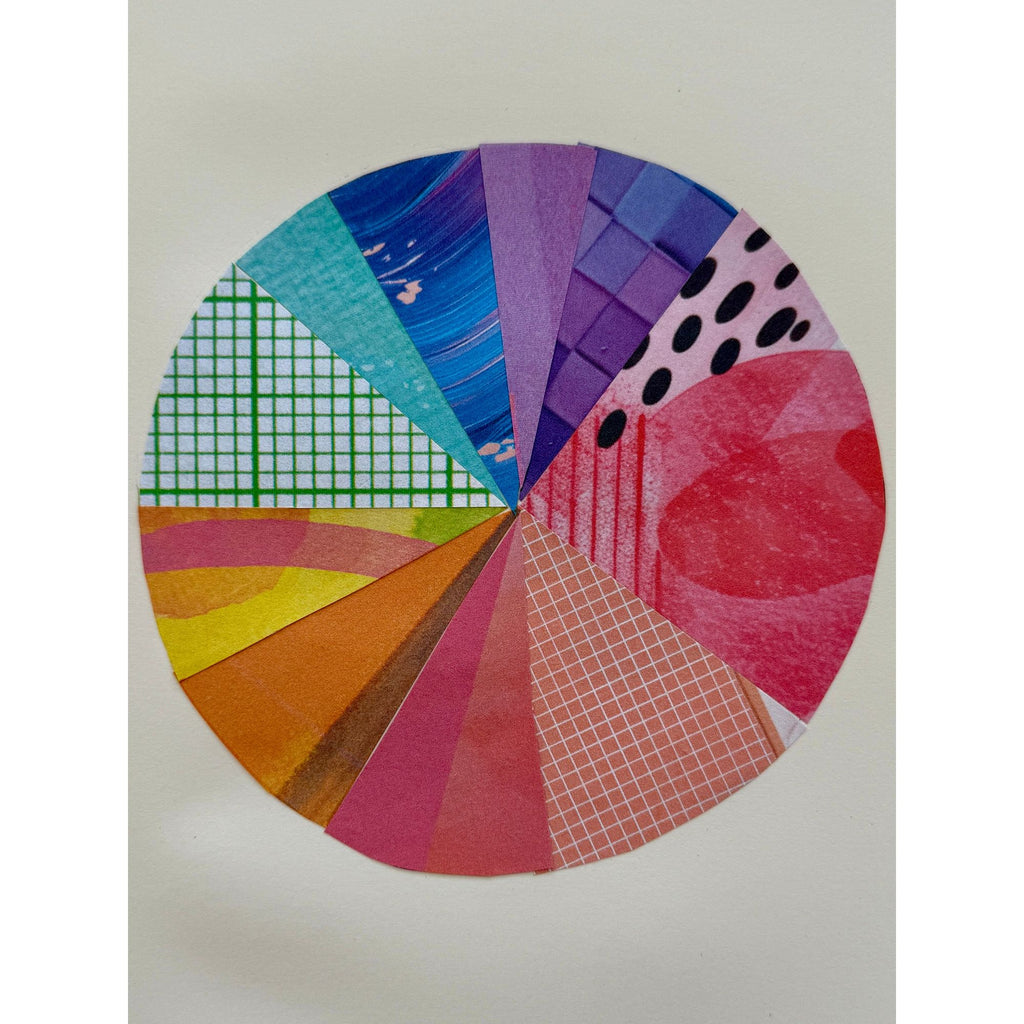 Amy Tangerine Paper Play 2: Cut Craft + Create Book AUTOGRAPHED by Amy Tan color wheel