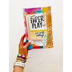 Amy Tangerine Paper Play 2: Cut Craft + Create Book AUTOGRAPHED by Amy Tan holding