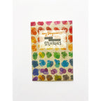 Amy Tangerine Splotches Rub-On Transfer Sheets