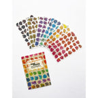 Amy Tangerine Splotches Rub-On Transfer Sheets glamour