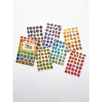 Amy Tangerine Splotches Rub-On Transfer Sheets glamour 2