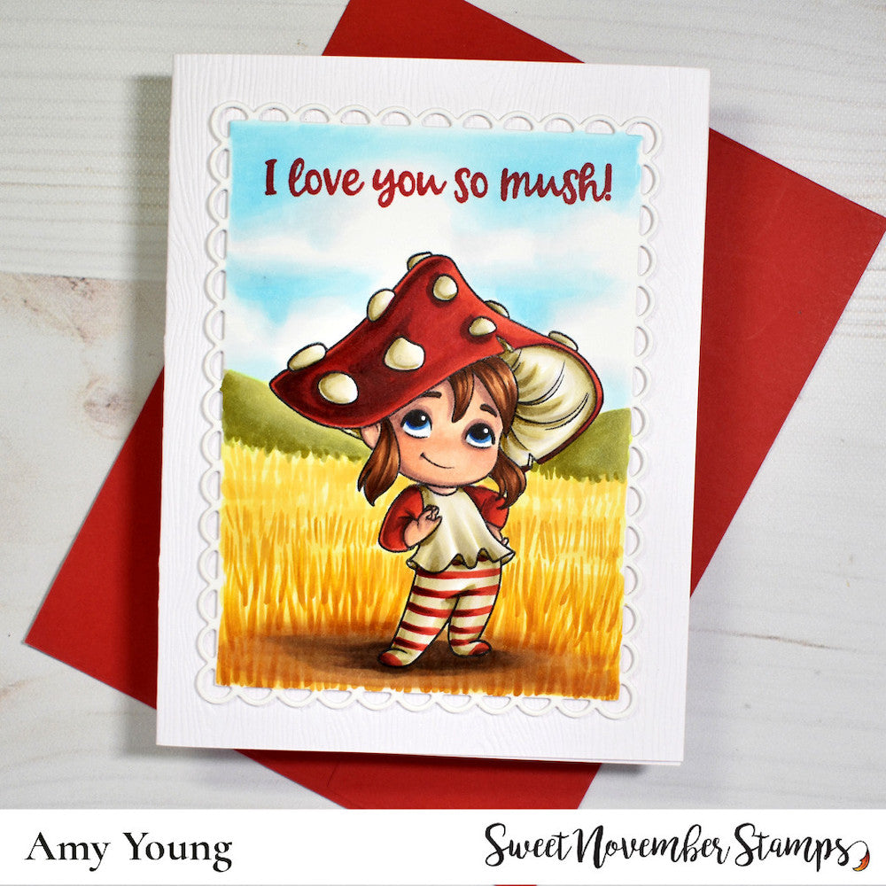 Sweet November Stamps Bella Clear Stamp Set sns-ch-be-23 Amy