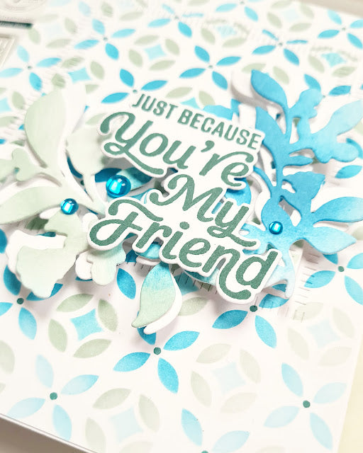 Pinkfresh Studio Lantern Botanicals Bundle Friendship Card | color-code:ALT03