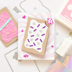 Simon Says Stamp Toaster Pastry Wafer Dies 1519sd Heart to Heart