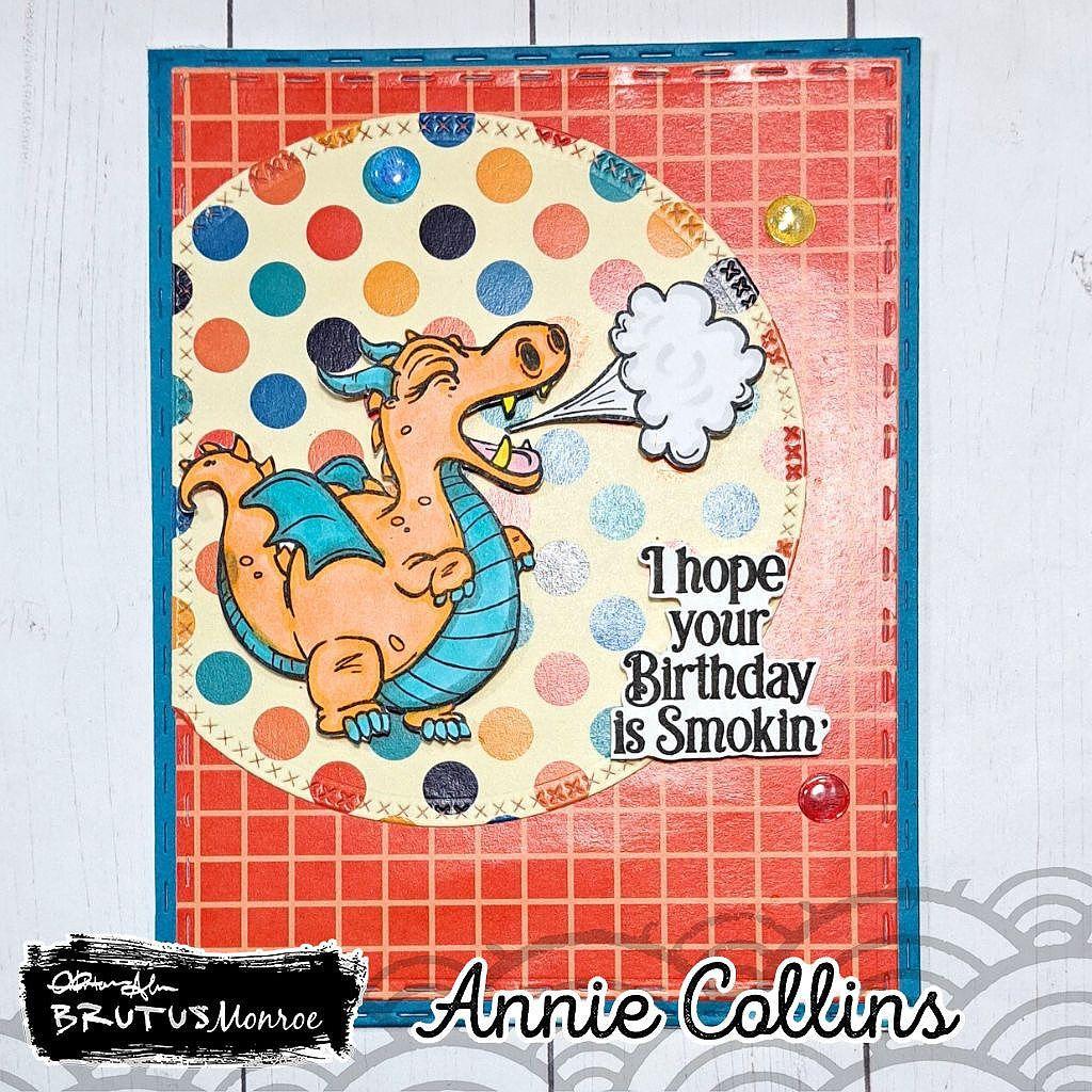Brutus Monroe Retro Rainbow 6x6 Paper Pad bru3451 puff