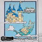 Brutus Monroe Retro Rainbow 6x6 Paper Pad bru3451 castle