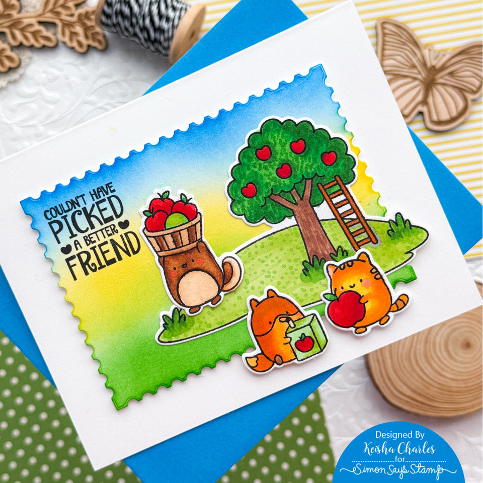 Simon Says Stamps and Dies Apple of My Eye set1047ae STAMPtember Friend Card | color-code:ALT03