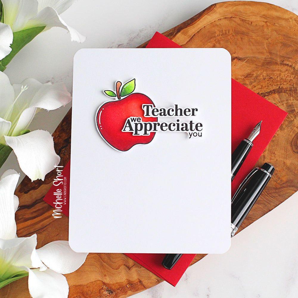 Simon Says Stamps and Dies Appreciate You set766ay Celebrate Teacher Card | color-code:ALT02