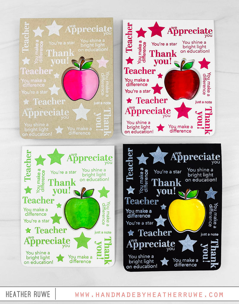 Simon Says Stamps and Dies Appreciate You set766ay Celebrate Teacher Cards | color-code:ALT07