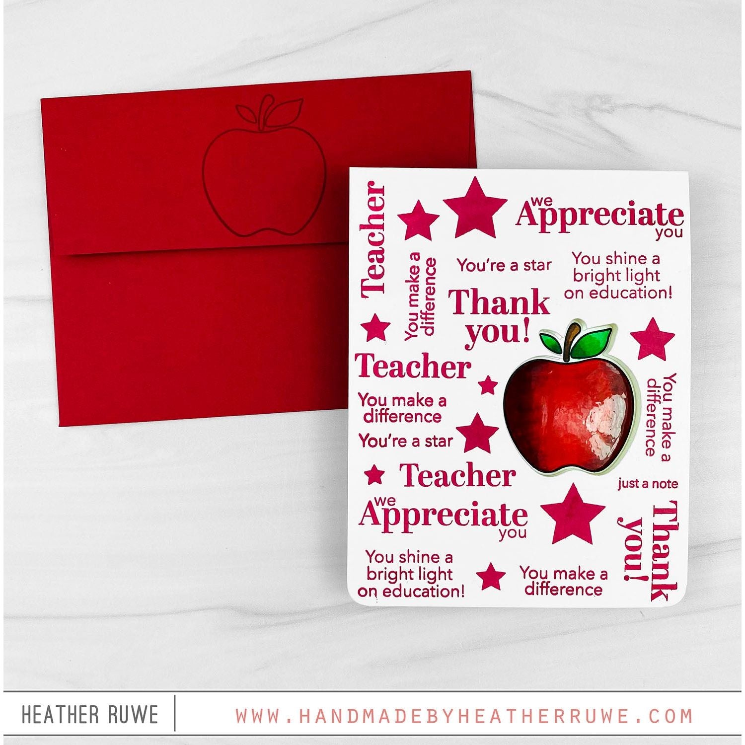 Simon Says Clear Stamps Appreciate You 3037ssc Celebrate Teacher Card | color-code:ALT09