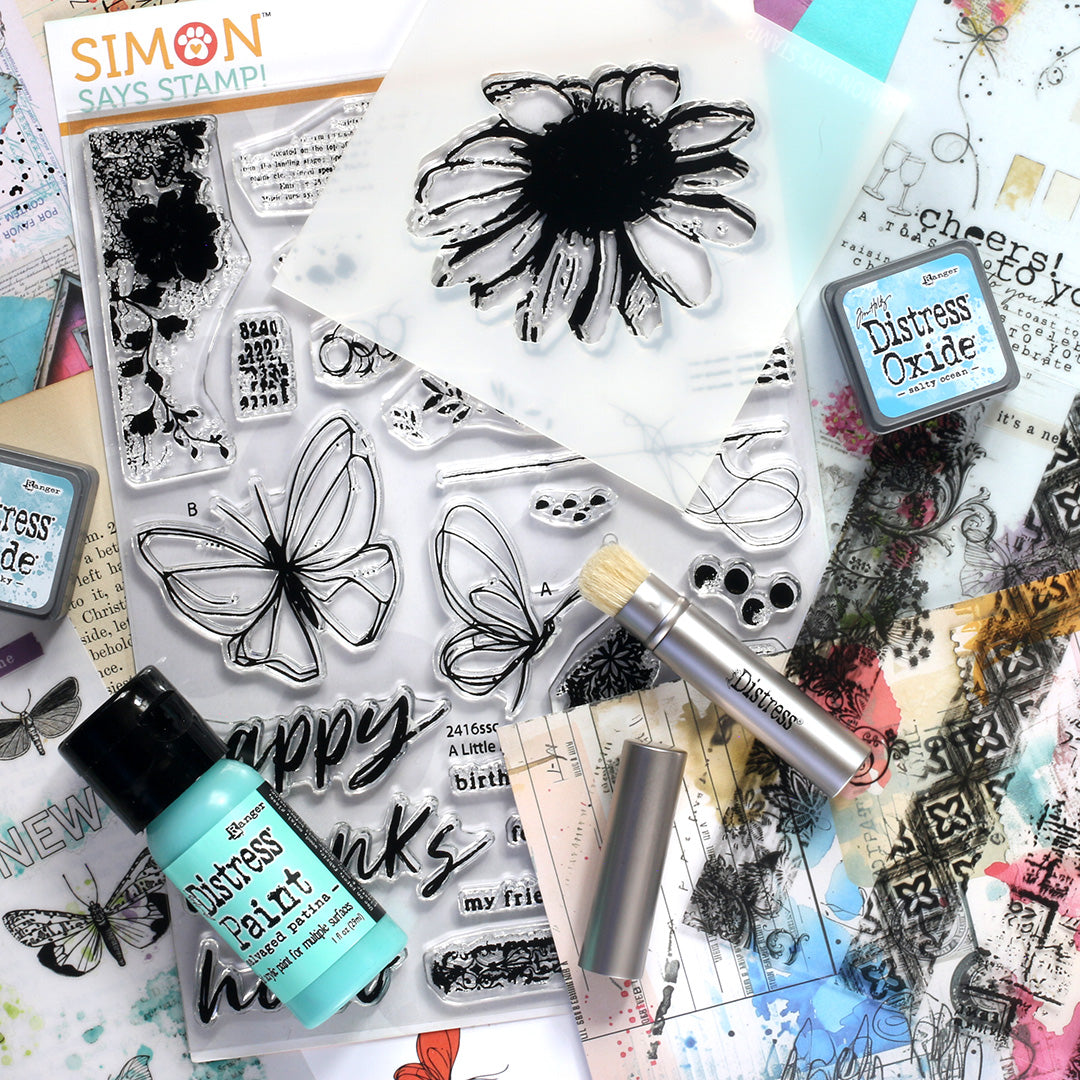Simon Says Stamp Card Kit of the Month April 2026 A Little Artsy ck0426 sneak 2