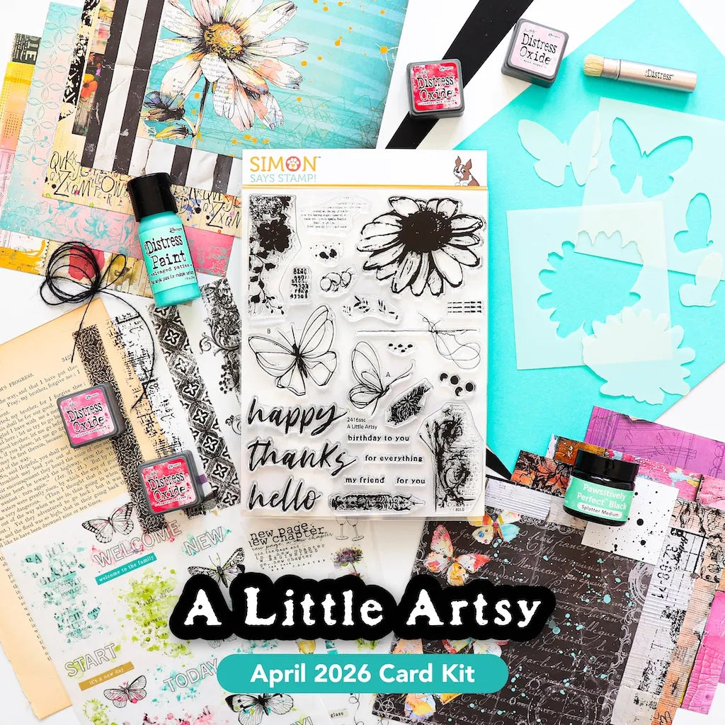 April 2026 Card Kit A Little Artsy