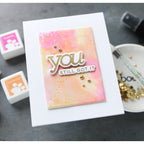 CZ Design So Not Cringey Wafer Dies czd245c Stamptember Friend Card | color-code:ALT01