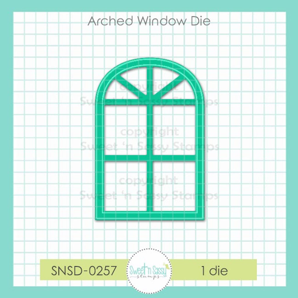 Sweet 'N Sassy Arched Window Die snsd-0257