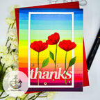 Simon Says Stamp Friend Like You Collection I Want It All Stand Alone Dies set1014sa Arctic Poppies
