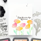 Simon Says Stamp Arctic Poppies Wafer Dies s1009 Friend Like You Summer Card | color-code:ALT03