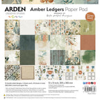 Arden Creative Studio Amber Ledgers 12x12 Paper Pad acspp0031