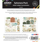 Arden Creative Studio Amber Ledgers Journalmakers Ephemera Pack acsep0017