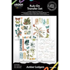 Arden Creative Studio Amber Ledgers Rub-On Transfer Set acsro0013