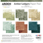 Arden Creative Studio Amber Ledgers Solids 12x12 Paper Pad acspp0032