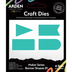 Arden Creative Studio Banner Shapes 01 Die Set acscd0008
