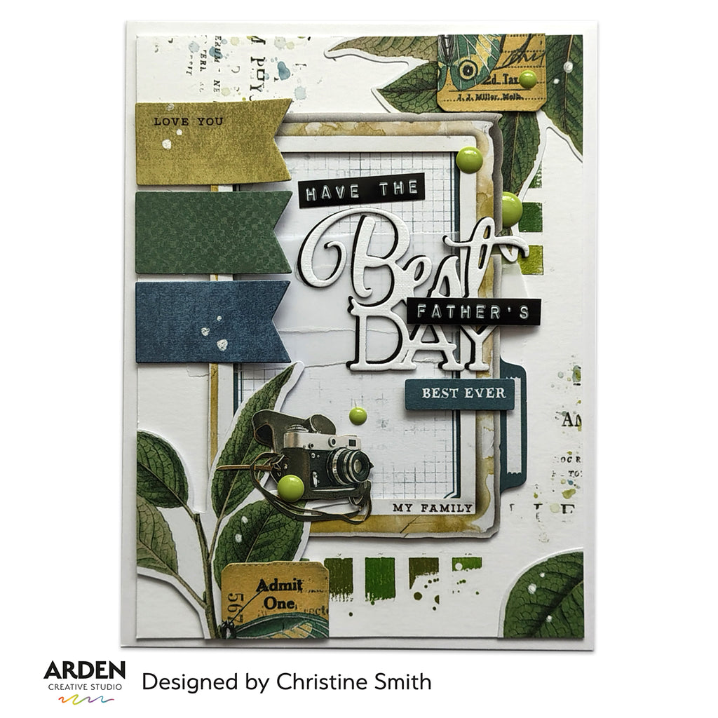 Arden Creative Studio Banner Shapes 01 Die Set acscd0008 best day